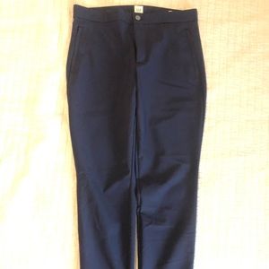 Skinny navy trousers